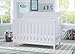 Delta Children New Haven 4-in-1 Convertible Baby Crib, Bianca White