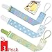 TatiBaby Pacifier Clip Holder, 2 sided Design, Shower Gift Set