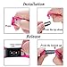 For Fitbit Charge 2 Bands (3 Pack), Rose Pink, Blush Pink and White, Large