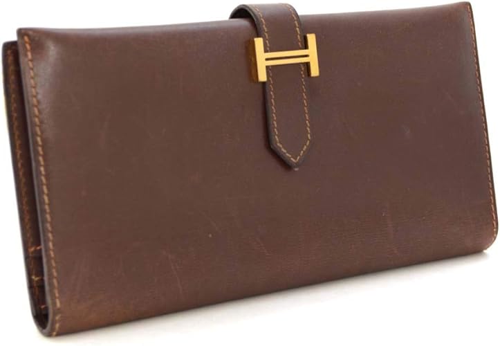 Amazon エルメス Hermes ベアン 二つ折り f刻印 長財布 ブラウン ゴールド金具 メンズ ボックスカーフ 中古 Hermes エルメス メンズバッグ 財布 Amazon エルメス Hermes ベアン 二つ折り f刻印 長財布 ブラウン ゴールド金具 メンズ ボックスカーフ 中古 Hermes エルメス メンズバッグ 財布
