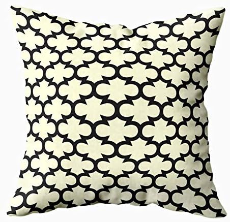 Shorping Body Pillow Case with Zipper, Zippered Pillowcases 20X20Inch Throw Pillow Covers Ornamental Pattern Background for Home Sofa Bedding