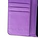 Wisdompro Case for S5, PU Leather Folio Protective Wallet Case Phone Cover with Credit Card Slots, Wrist Strap and Magnetic Closure for Samsung Galaxy S5 - Purple