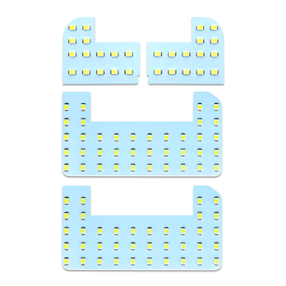 ステップワゴン LED ルームランプ スパーダ 室内灯 ホワイト 純正交換 ホンダ ステップワゴン/スパーダ RK系 RK1 RK2 RK5 RK6 専用設計 爆光 車用 カスタムパーツ LEDバルブ 取付簡単 4点セット (ホンダ ステップワゴン/スパーダ用) の商品画像