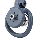 Men's Lightweight Resin Fitness Stretching Cage A305 (Blue, Regular Style) | with Stretch Bands and Catheter