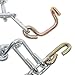 OakTen Set of 2 20x8x8 20x8x10 Tire Chains for Lawn Garden Tractors Mowers and Rider, 2-Link Lawn Tractors Tire Chains