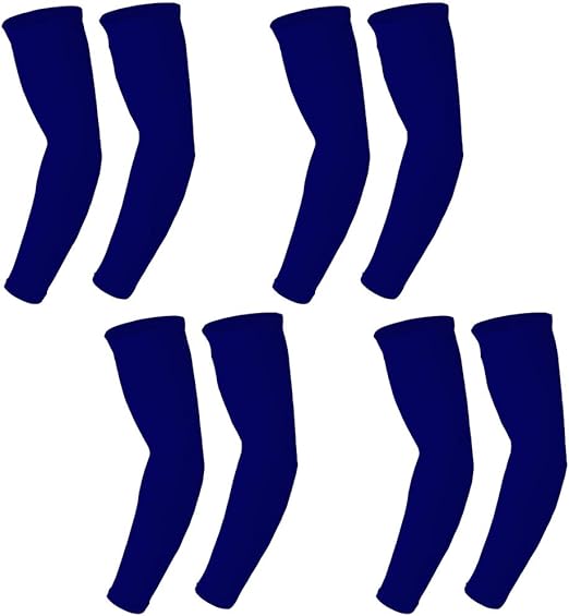 Arm Sleeves With Dark Blue Color 4 Pairs Amazon.in Clothing