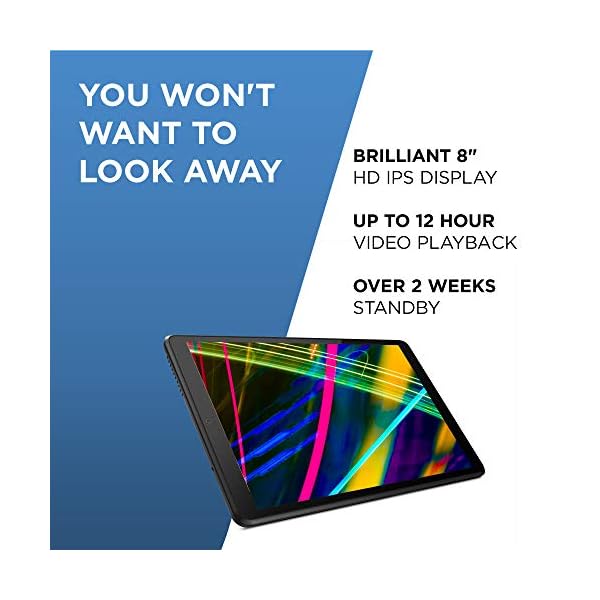 Lenovo-Tab-M8-8-Inch-HD-Tablet--Quad-Core-20-GHz-2-GB-RAM-32-GB-eMMC-Android-Pie--Iron-Grey Lenovo Tab M8 8 Inch HD Tablet – (Quad Core 2.0 GHz, 2 GB RAM, 32 GB eMMC, Android Pie) – Iron Grey