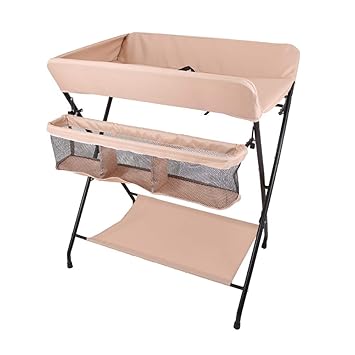 cream changing table