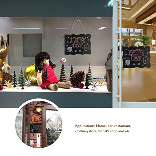 3 HOMEMAXS+Chalkboard+Double+Sided+Message+Hanging