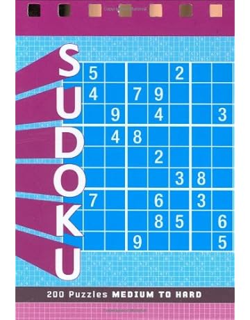 Amazonca Sudoku Puzzles Games Books - 
