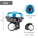 MOFAST Bike Bells, Loud Sound Aluminum Bicycle Bell for Adult Kids Girls Boys Scooter(Blue)