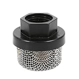 Fdit (Pack of 2) Hose Inlet Strainer Filter Inlet Suction Strainer Mesh Filter Intake Hose for Graco Ultra Airless Sprayer 390 395 495