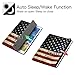 Fintie iPad 9.7 2018 / 2017 Case - Lightweight  Standing Cover with Auto Wake / Sleep Feature for Apple iPad 6th Gen / iPad 5th Gen 9.7 Inch Tablet, US Flag