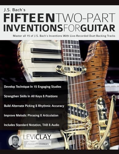 J. S. Bach - 15 Two-Part Inventions: Transcribed for Solo Guitar