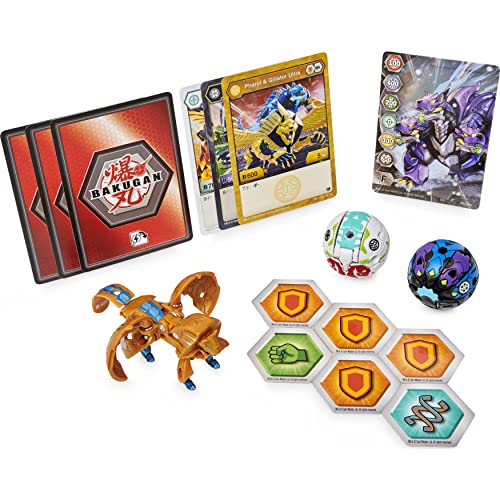 Bakugan Starter Pack 3Pack, Fused Pharol x Gillator Ultra, Armored
