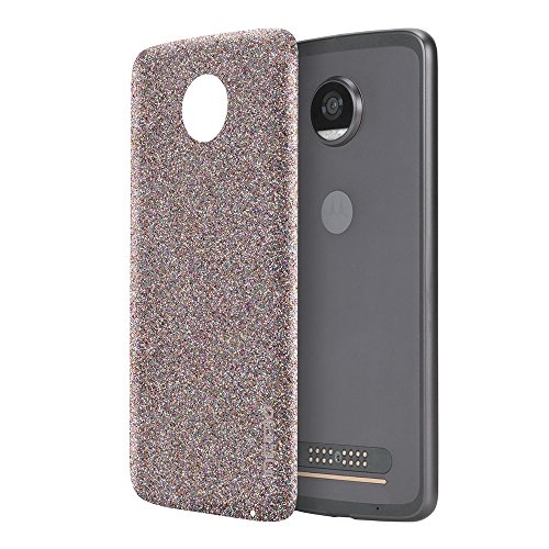 Incipio Design Series Back Plate for Motorola Moto Z2 Play & Moto Z2 Force Smartphones - Multi Glitter