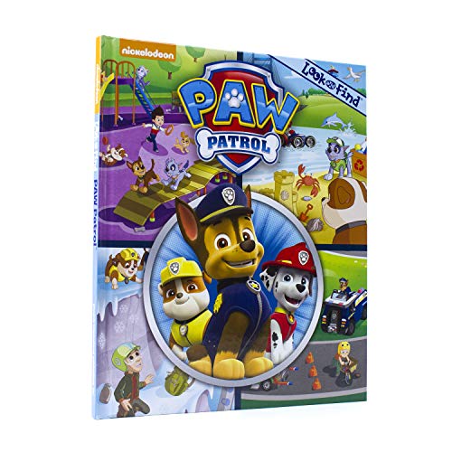 Nickelodeon Paw Patrol Chase, Skye, Marshall, and More! - Look and Find Activity Book - PI Kids