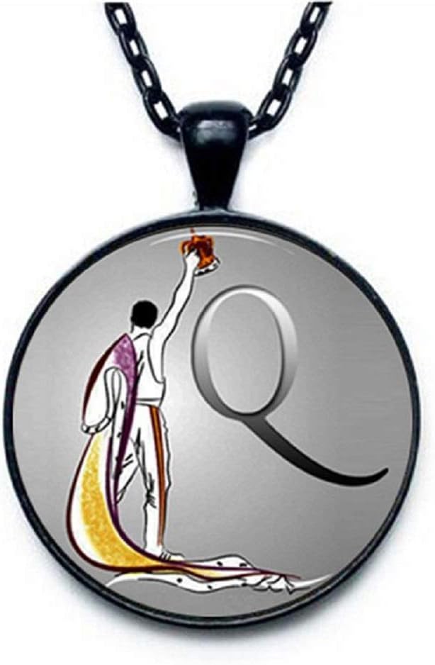 urartu creative Freddie Mercury Stylish Handmade Pendant and Necklace for All Queen and Rock Fans