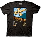 Firefly 8-bit Serenity Ship T-Shirt