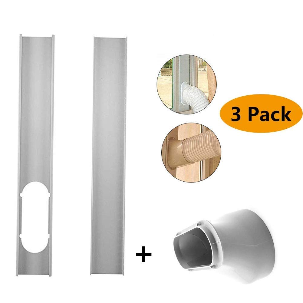 Buy SAIPRO Window Slide Kit Plate/Window Vent Adapter,Portable AC Vent