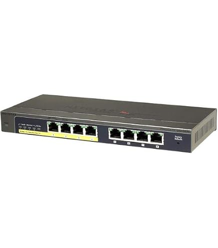 Amazon.com: NETGEAR 8-Port Gigabit Ethernet Smart Managed Plus PoE