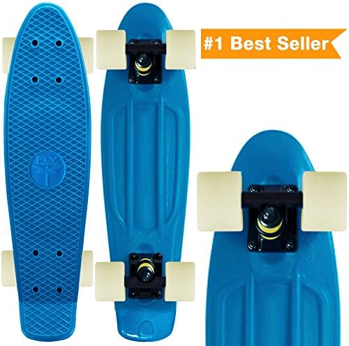 Brand New Beautiful Coral Blue with Unique Wheels - Complete Board High End ABEC-7 Bearing / Fast Shipping!