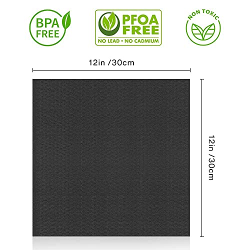 4 Pack Air Fryer Liners for Ninja Air Fryer, Nonstick Reusable Air