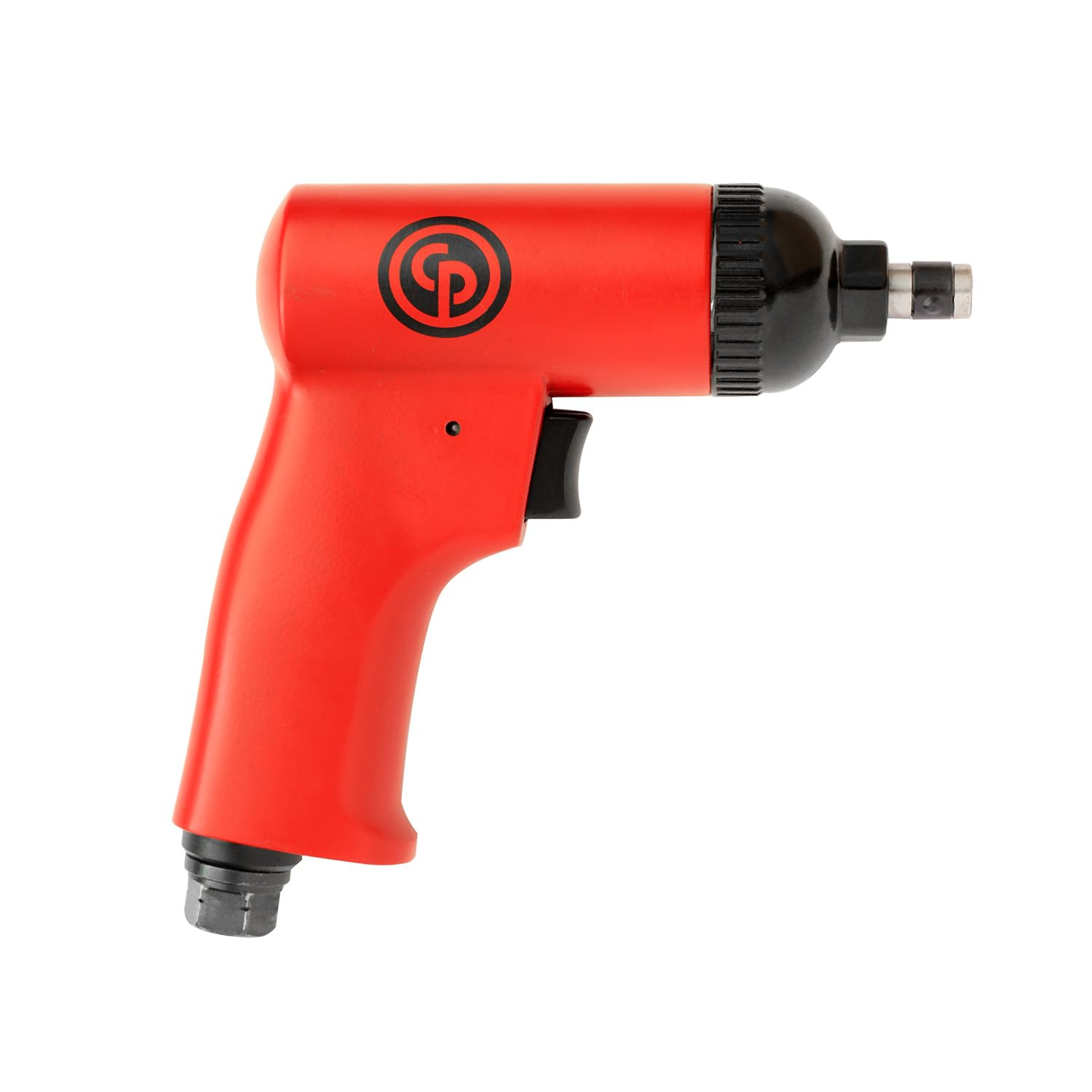 Chicago Pneumatic CP2141-1/4 Inch Hex Shank Air Impact Screwdriver, Reversible, Pistol Handle, Impact Clutch (Rocking Dog), Non-Shut-Off-Stall, Max Torque 17.7 Ft. Lbf / 24 Nm - 13000 RPM