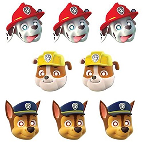 Paw Patrol Paper Masks (8ct)