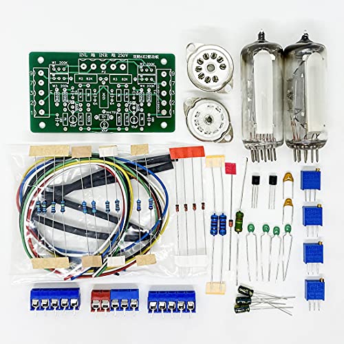 1Set Dual Way Magic Eye 6E2 Tube Audio Level Indicator Module VU Meter ...