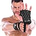 PRIM8 Workout Gloves with Wrist Support for Gym Workouts, Pull Ups, Cross Training, Weightlifting, Calisthenics, WOD, Exercise - Silicone Padding -Great Hand Grip & No Calluses (Black, M)