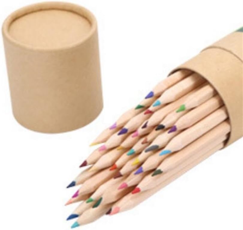 Jeephuer Superior Colored Pencils 36 Premium Pre-Sharpened Color Pencil Set for Drawing Coloring Page