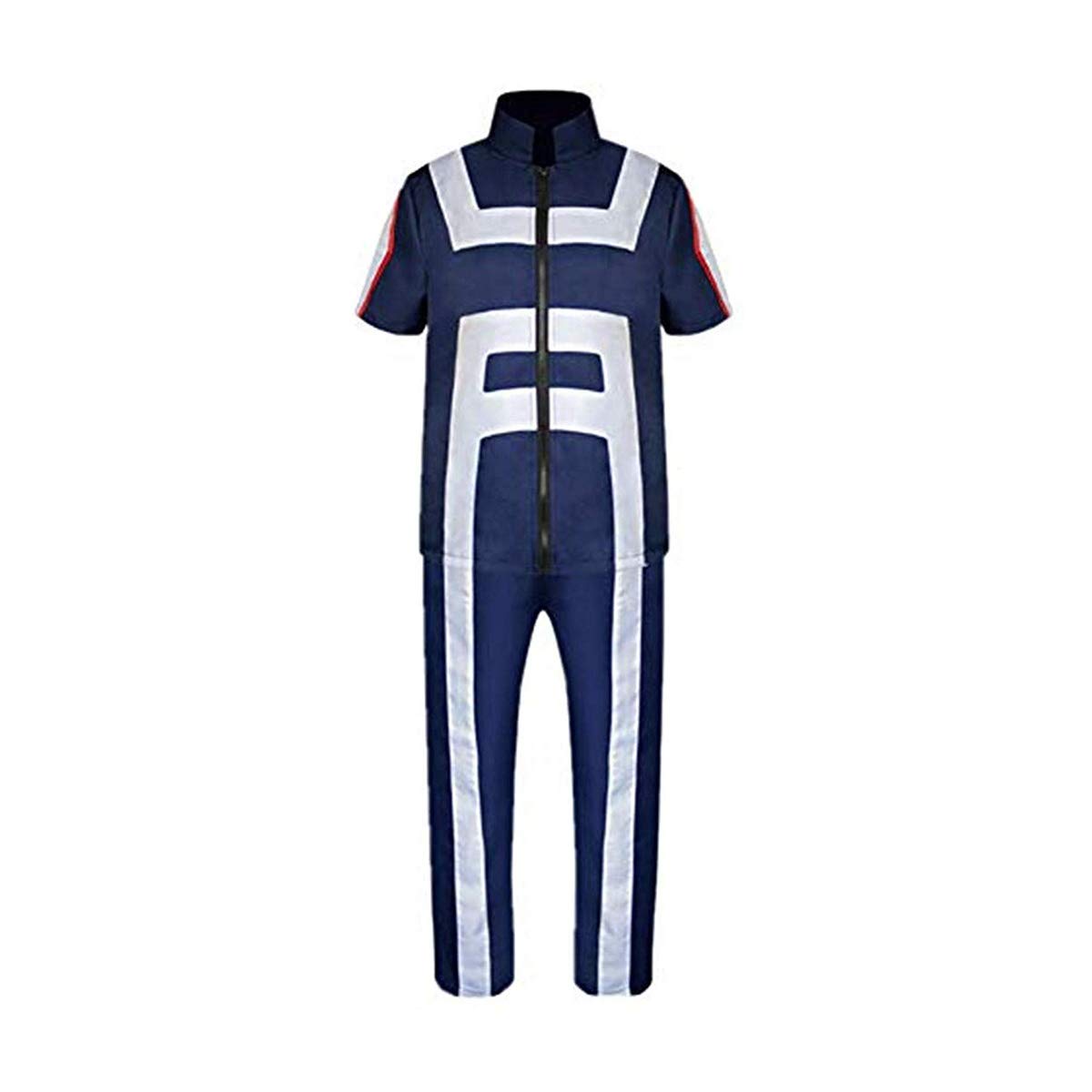 LACKINGONE My Hero Academia Boku Cosplay Izuku Midoriya Costume Gym Training Suit Uniform Sportswear (Size Large)