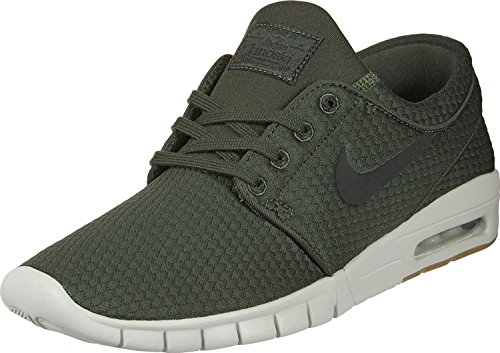 NIKE Men s Stefan Janoski Max Sequoia/Black/Gum Med Brown Skate Shoe 8.5 Men US NIKE Men s Stefan Janoski Max Sequoia/Black/Gum Med Brown Skate Shoe 8.5 Men US