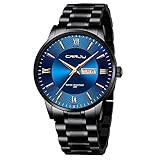 CRRJU Business Minimalist Watches for Men,Casual Calendar Daily 3ATM Waterproof 