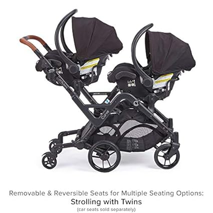 contours curve tandem double stroller