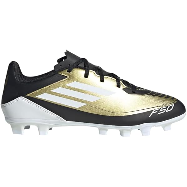 シューズ adidas Messi F50 Elite FG Gold llic adidas Unisex-Adult F50 League Messi Firm Ground, Gold Metallic
