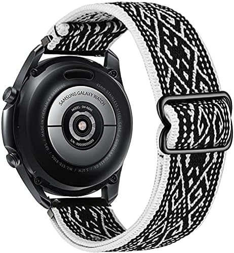 Olytop Elastic Strap For Galaxy Watch 3 45mm Band Galaxy Watch 46mm Bands Gear S3 Frontier Band Classic Bands Soft Stretch Nylon Wristband For Samsung Galaxy Watch3 45mm 46mm Price In Saudi Arabia