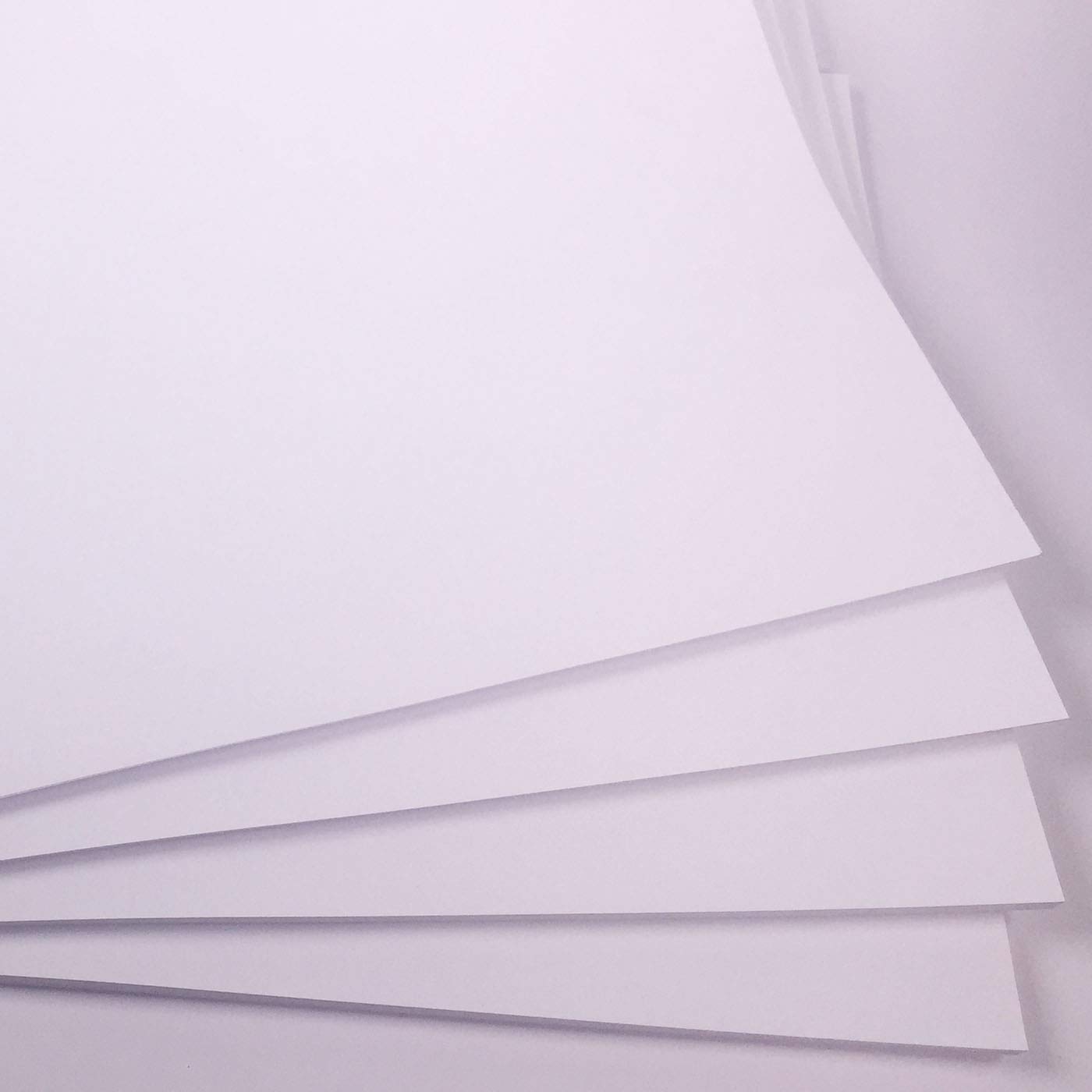 A2 Bright White Large Craft Card for Crafting 180gsm Poster Card 50 Sheets Display Cardstock