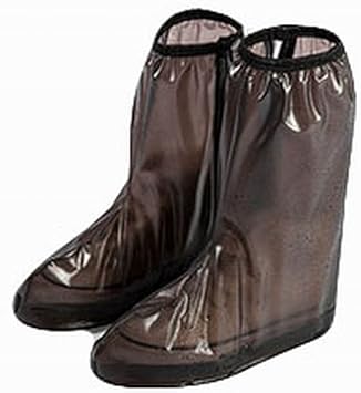 Amazon Co Jp 耐久性のある防水靴カバーレインシューズカバープロテクター ブラウン シューズ バッグ