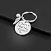 Nurse Keychain Gifts for Women - Nursing Keychain Jewelry Perfect Nurses Appreciation Gift for Birthday Graduation Christmas, Stainless Steel, Best Nurse Ever