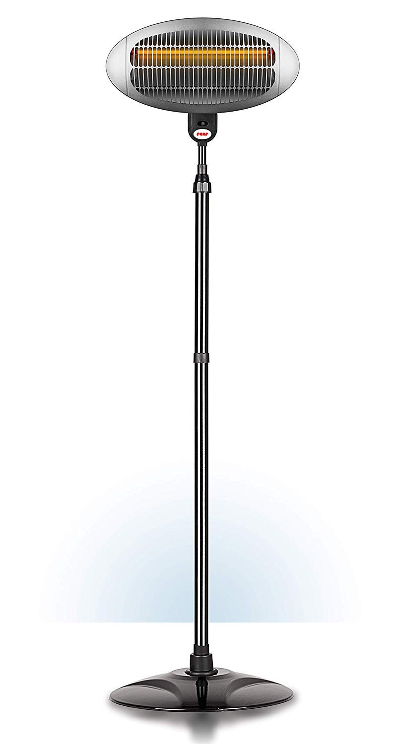 Reer Wickeltisch-Heizstrahler mit Standfuß (1909)