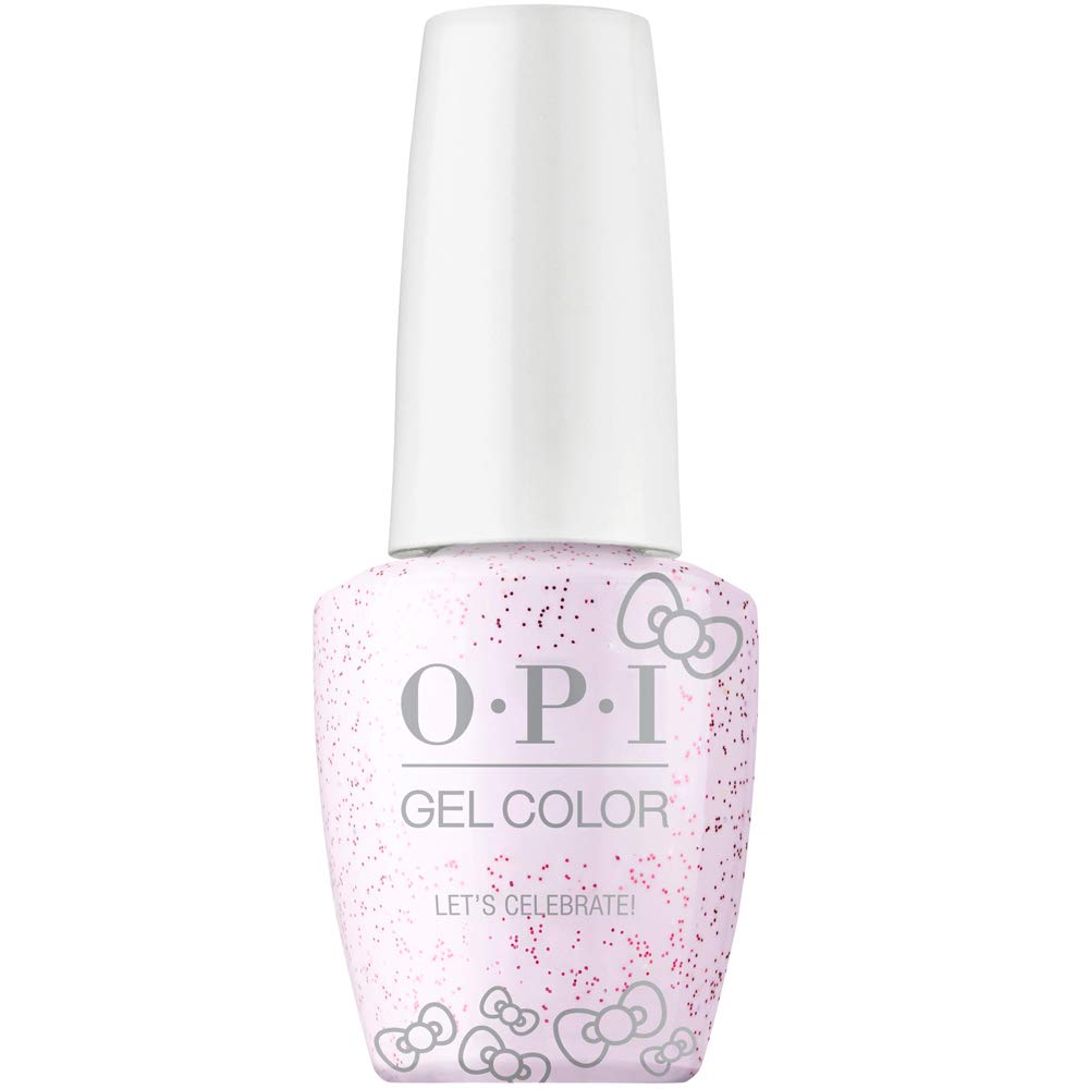 OPI Hello Kitty Gel Nail Polish Collection, Gel Color, Let’s Celebrate! Luxury Beauty
