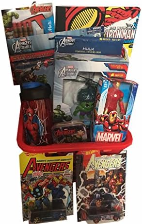 Deluxe Marvel Avengers Gift Basket - for Easter Basket, Birthday, Get Well