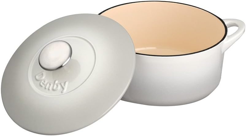 Denby Round Casserole, Natural Canvas, 20 cm - Image 3