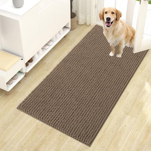 OLANLY Dog Door Mat