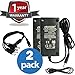 VENTECH (2 Pcs) 60 Watt (5 Amp) 12 Volt DC LED Light Strip Power Supply 110V AC to 12V DC Transformer - Driver for LED Tape Light and Other Low Voltage Devices (Security Systems, and More)