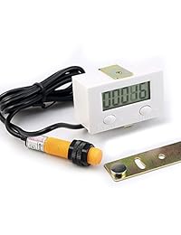 Geri LCD Contador de Punch Digital 5 dígitos de proximidad Interruptor y Nueva magnético fuerte