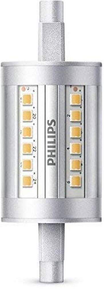 Philips LED Bulb with Daylight Sensor, Plastic, Silber, R7s, 7.5 wattsW