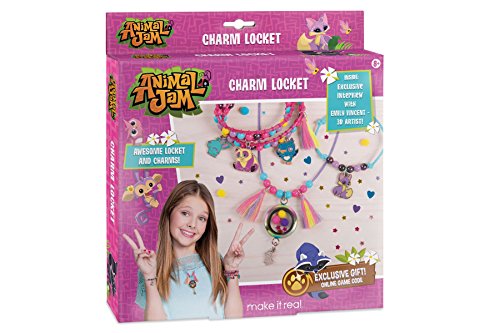 Animal jam diy charm locket kids craft kit